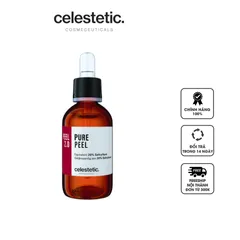 Peel Da Celestetic Pure Peel 50ml - Hỗ Trợ Giảm Mụn, Se Cồi Nhanh Chóng, Đặc Biệt Dành Cho Da Nhạy Cảm, Chứa 20% Salicylic Acid