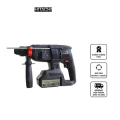 Máy Khoan Đục Bê Tông Hitachi 118V - Công Suất Mạnh Mẽ, Đột Phá Đa Năng cho Xây Dựng và Thi Công, Sử Dụng Pin Sạc 6Ah