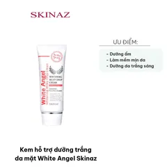 Kem Dưỡng Trắng Da Mặt White Angel Skinaz 70g - Hỗ Trợ Dưỡng Ẩm, Làm Mờ Thâm Sạm, Chất Kem Mịn, Dễ Dàn Giao
