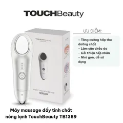 Máy Massage Đẩy Tinh Chất Nóng Lạnh TouchBeauty TB1389 - Cải Thiện Độ Đàn Hồi Và Săn Chắc Cho Da Mặt, Thiết Kế Nhỏ Gọn Tiện Lợi