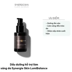 Dầu Dưỡng Làm Sáng Da Synergie Skin LumiBalance 30ml - Cấp Ẩm, Phục Hồi, Bảo Vệ Da Khỏe Mạnh, Không Mùi, Dành Cho Mọi Loại Da