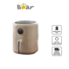 Nồi Chiên Không Dầu Bear QZG-B14K5 - Dung Tích 3.5L, Bảng Điều Khiển Cơ Đơn Giản, Thích Hợp Cho Gia Đình Nhỏ