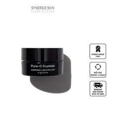 Bột Synergie Skin Pure-C Crystals - Hỗ Trợ Làm Sáng Da, Giảm Thâm Sạm, Chống Oxy Hóa - Dưỡng Da Mặt Tự Nhiên 7g