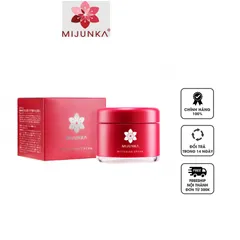Kem Dưỡng Trắng Da Mijunka Whitening Cream Nhật Bản - Collagen Thủy Phân & 9 Loại Thảo Mộc, Giúp Da Sáng Hồng Rạng Rỡ 50g