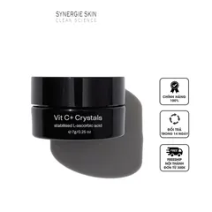 Bột Vitamin C Synergie Skin Vit C+ Crystals 7g - Làm sáng da, đều màu, chống lão hóa, phù hợp mọi loại da