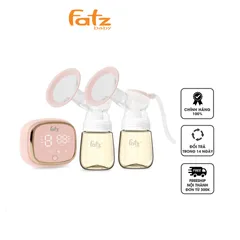 Máy Hút Sữa Điện Đôi Fatzbaby Resonance 6 Plus FB1103VN - 4 Chế Độ, Pin 4400mAh, Độ Ồn Thấp Dưới 45dB, Tiện Lợi Cho Mẹ Và Bé