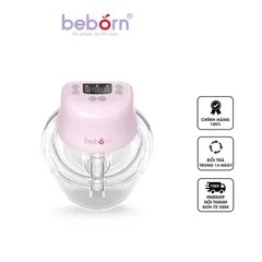 Máy Hút Sữa Điện Rảnh Tay Không Dây Beborn Pezzo 1 WBP01 - Thiết Kế Nhẹ, Tiện Lợi, Cốc 240ml, 3 Chế Độ Hoạt Động Cho Mẹ
