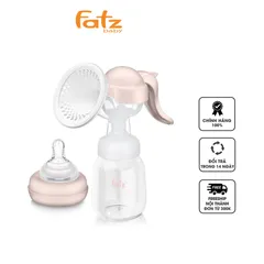 Máy Hút Sữa Bằng Tay Fatzbaby Handy 5 FB1011HY - Giải Quyết Dư Sữa Hiệu Quả Với Phễu Silicon Mềm Dẻo, Tiện Lợi Cho Mẹ