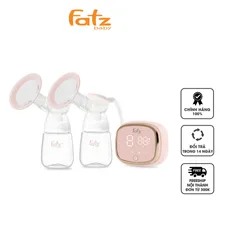 Máy hút sữa điện đôi Fatzbaby Resonance 6 FB1102VN - Tiện lợi, 9 cấp độ hút, pin sạc, tiết kiệm thời gian cho mẹ, tăng sản lượng sữa cho bé
