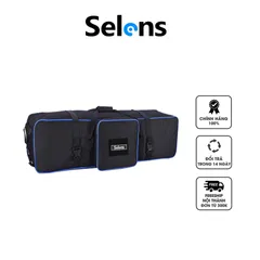 Túi Chống Sốc Đựng Đèn và Chân Đèn Selens - Chất Liệu Chống Nước, Thiết Kế Tiện Dụng với Nhiều Ngăn Bảo Vệ Thiết Bị