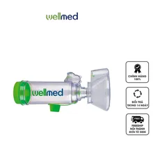Buồng đệm khí dung Wellmed DL-08 kèm mặt nạ cho bé - Thiết bị chăm sóc sức khỏe hỗ trợ hô hấp an toàn và tiện lợi