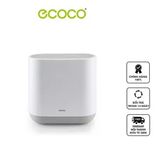 Thùng rác Ecoco E1906 10L - Thiết kế nhỏ gọn, chất liệu nhựa ABS cao cấp, phù hợp dùng cho nhà ở và văn phòng, dễ vệ sinh.