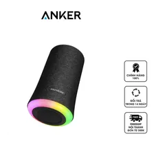 Loa Bluetooth Anker Soundcore Flare A3161 IPX7 - Âm thanh 360 độ, Chống nước, Đèn LED nháy theo nhạc, Pin lâu 12 giờ