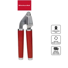 Dụng Cụ Ép Tỏi KitchenAid Classic Garlic Press - Thép Không Gỉ Siêu Bền, Dễ Dàng Nghiền Ép, Thiết Kế Hiện Đại, Màu Đỏ, Xanh, Kem
