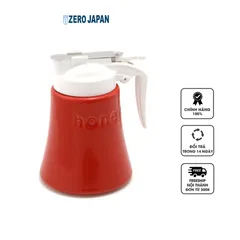 Bình đựng mật ong Zero Japan BRM-40 - Chất liệu gốm cao cấp, tiện lợi cho siro và nước sốt, thiết kế nhỏ gọn 340cc