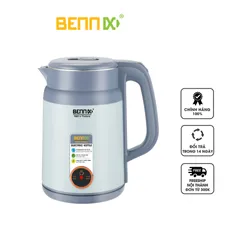 Ấm Siêu Tốc Bennix BN-200EK 2L - Đun Sôi Nước Nhanh, Giữ Ấm 55°C, An Toàn, Tiện Lợi cho Mọi Gia Đình