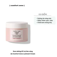 Kem Dưỡng Làm Sáng Da Comfort Zone Luminant Cream - Dưỡng Ẩm, Giảm Nám, Thích Hợp Mọi Loại Da, 60ml