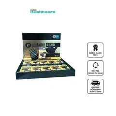Hắc Sâm Lát SamJin Black Ginseng Sliced Gold Royal - Nhân Sâm Hàn Quốc Giàu Saponin Tăng Cường Sức Khỏe 200g