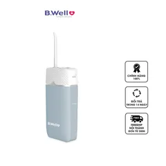 Máy tăm nước B.Well Swiss Pro-913 - Thiết bị vệ sinh răng miệng cầm tay, hỗ trợ hiệu quả, nhỏ gọn, đa chế độ sạc USB tiện lợi.