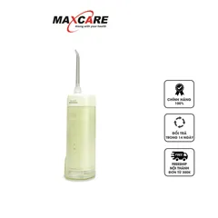 Máy tăm nước cầm tay Maxcare UltraClean Max456Pro - Công nghệ phun ngắt, dung tích 200ml, 5 chế độ làm sạch cho răng khỏe mạnh