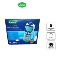 Máy Massage Xung Điện Unicare UC-1012 - Thiết Bị Massage Thư Giãn, Giảm Căng Cơ, Điều Chỉnh Độ Mạnh, Dễ Sử Dụng với Màn Hình LCD