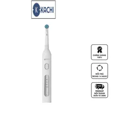 Bàn chải điện Kachi MK361 đầu xoay - Đế sạc không dây, 4 chế độ chải răng, chăm sóc miệng hiệu quả, công nghệ sóng âm 8000 nhịp/phút
