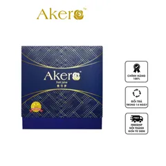 Bột uống Akero Fruit Juice Tăng Cường Sức Khỏe - Chiết Xuất Thiên Nhiên từ Lựu, Nho, Măng Cụt, Nghệ Đen - Hỗ Trợ Miễn Dịch