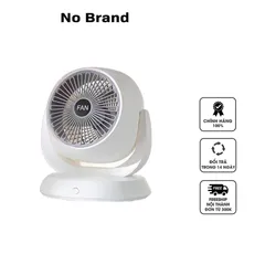 Quạt Tích Điện Để Bàn Fan F3 - 3 Cấp Độ Gió, Xoay 180 Độ, Pin Lithium-Ion, Thiết Kế Tiện Lợi Cho Nguồn Gió Lưu Thông
