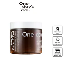 Toner Pad Se Khít Lỗ Chân Lông One Day’s You Help Me Pore-T Pad - Nước Hoa Hồng Dành Cho Da Mụn, Da Nhờn - Lọ 60 Miếng 125ml