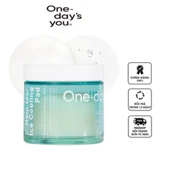 Toner Pad Mát Dịu Da One-day's You Help Me Ice Cooling - Giảm Sưng, Cung Cấp Vitamin, Phù Hợp Với Da Nhạy Cảm, 80 Miếng