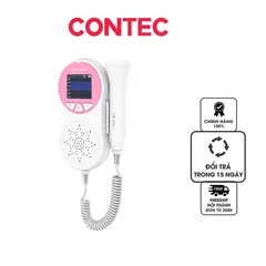 Máy Đo Nhịp Tim Thai Nhi Contec 10A 3.0 MHz - Thiết Bị Theo Dõi Sức Khỏe Mẹ Bầu, Ghi Nhận Nhịp Tim Tại Nhà