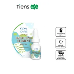 Tinh Dầu Spakare Breathing Element Tiens Thiên Sư - 10ml Dưỡng Da Tự Nhiên, Cấp Ẩm, Thư Giãn, Hỗ Trợ Giảm Căng Thẳng