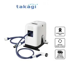 Bộ vòi tưới cây 20m Takagi Boxy Twister RC220TNB - Thiết bị tưới đa năng 4 chế độ phun hiệu quả cho làm vườn và cây cảnh