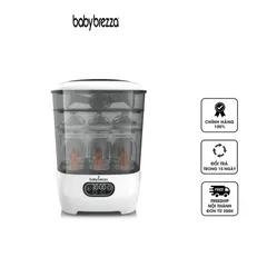 Máy Tiệt Trùng Sấy Khô Baby Brezza BRZ10030 Mỹ - Thiết Kế Sang Trọng, Tích Hợp Tính Năng Tự Động An Toàn Cho Bé