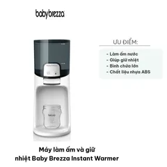 Máy hâm sữa Baby Brezza Instant Warmer - Thiết bị ấm và giữ nhiệt tiện lợi cho bé, dễ dàng sử dụng và vệ sinh, chất liệu an toàn BPA Free