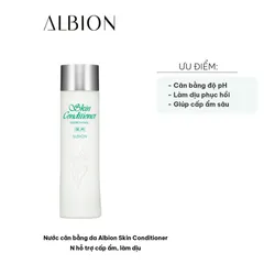 Nước Cân Bằng Da Albion Skin Conditioner N - Toner Cấp Ẩm Làm Dịu Da, Phục Hồi Da ửng Đỏ, Dưỡng Da Tự Nhiên 330ml