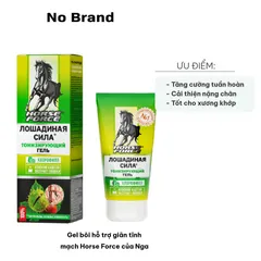 Gel Bôi Hỗ Trợ Giãn Tĩnh Mạch Horse Force - Tăng Lưu Thông Máu, Giảm Nặng Chân, Hỗ Trợ Phục Hồi 500ml