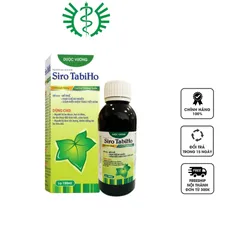Siro ho TabiHo Dược Vương 100ml - Hỗ trợ giảm ho và rát họng cho người lớn, trẻ em - Thành phần thiên nhiên an toàn