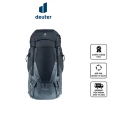 Balo Deuter Futura Air Trek 50+10L Đen-Đồ Chơi Du Lịch Tiện Ích Cho Leo Núi Và Đi Bộ Đường Dài