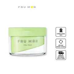 Mặt Nạ Đất Sét Fru Mor - Hỗ Trợ Giảm Nhờn, Mụn Đầu Đen Chiết Xuất Từ Thiên Nhiên Dưa Gang, Rau Má, Dành Cho Da Dầu, Mụn