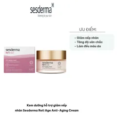 Kem Dưỡng Giảm Nếp Nhăn Sesderma Reti Age - Chống Lão Hóa, Tăng Đàn Hồi và Cấp Ẩm Cho Da - Chất Lượng Cao 50ml