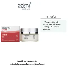 Kem Nâng Cơ Săn Chắc Da Sesderma Daeses Lifting Cream 50ml - Dưỡng Ẩm, Làm Mờ Nếp Nhăn, Phục Hồi Da Già Hóa