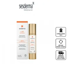 Sữa Dưỡng Ẩm Da Dầu Sesderma C-Vit Radiance Glowing Fluid 50ml - Tăng Cường Vitamin C, Cấp Ẩm Sâu, Làm Sáng Da, Chống Oxy Hóa