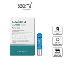 Thanh Lăn Giảm Mụn Sesderma Acnises Young - Hỗ Trợ Điều Tiết Nhờn, Làm Mịn Da, Với Axit Salicylic và Dầu Cây Trà 4ml