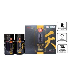 Cao Hắc Sâm Ginseng King Hàn Quốc - Cao Đen Premium Gold Tăng Cường Sức Khỏe và Tăng Cường Miễn Dịch - Hộp 250g