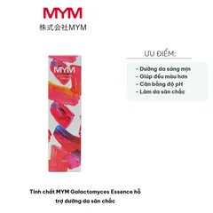 Tinh chất MYM Galactomyces Essence 120ml - Dưỡng Da Săn Chắc, Tăng Cường Độ Đàn Hồi và Dưỡng Ẩm Sâu cho Mọi Loại Da