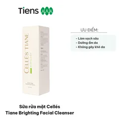 Sữa Rửa Mặt Cellés Tiane Brighting Facial Cleanser - Giúp Làm Sạch Sâu, Giữ Ẩm Và Cải Thiện Độ Rạng Rỡ Da 100g