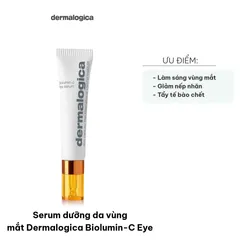 Serum Dưỡng Da Vùng Mắt Dermalogica Biolumin-C Eye 15ml - Chống Lão Hóa, Làm Sáng, Cấp Ẩm Hiệu Quả cho Mọi Loại Da