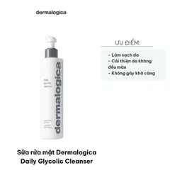 Sữa Rửa Mặt Dermalogica Daily Glycolic Cleanser 150ml - Làm Sạch, Dưỡng Ẩm, Làm Sáng Da Không Đều Màu
