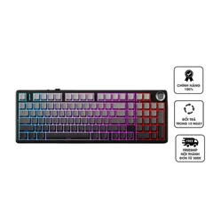 Bàn Phím Cơ Bluetooth Không Dây Aula F99 Pro V2 Light Star - Kết Nối Linh Hoạt, Thiết Kế Gọn Nhẹ, 99 Phím, RGB, Pin 8000mAh